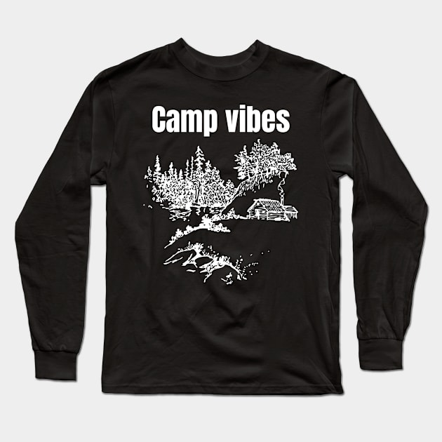 Camp Know Where Long Sleeve T-Shirt by Maroon55